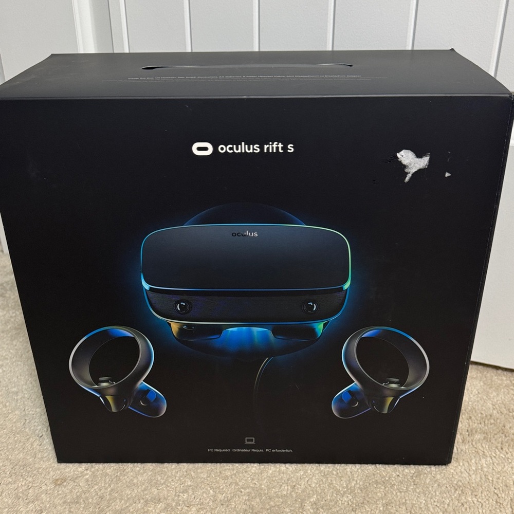 Oculus Rift S VR Headset - Black and Blue